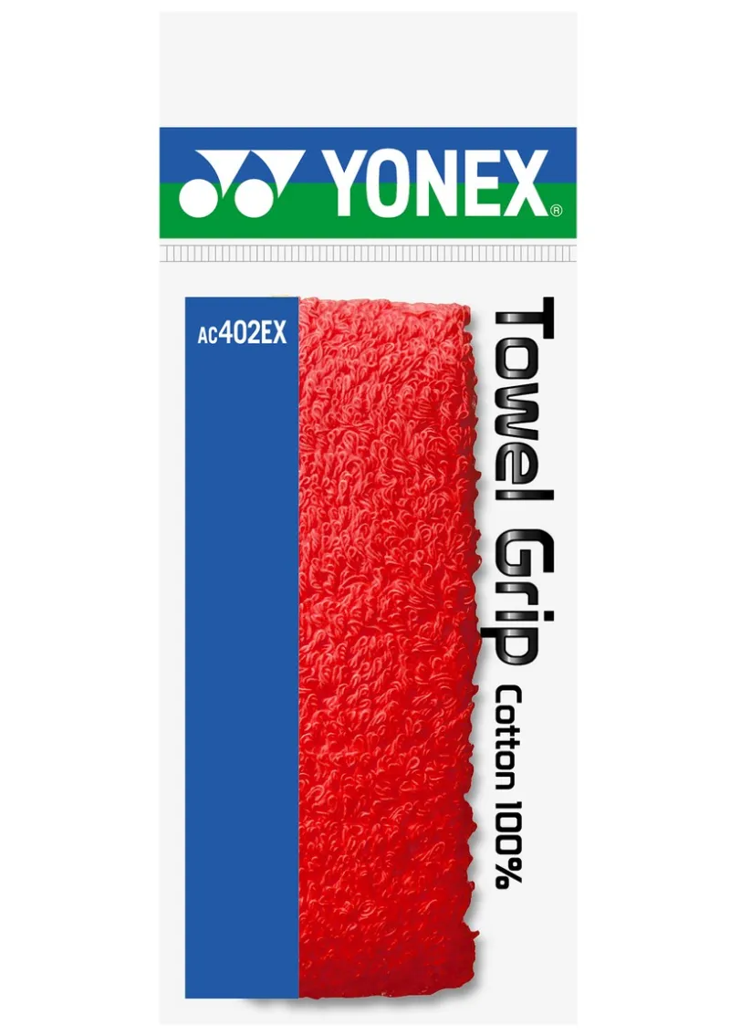 YonexAC402EXred Yonex Frotte Griffband 1P - red