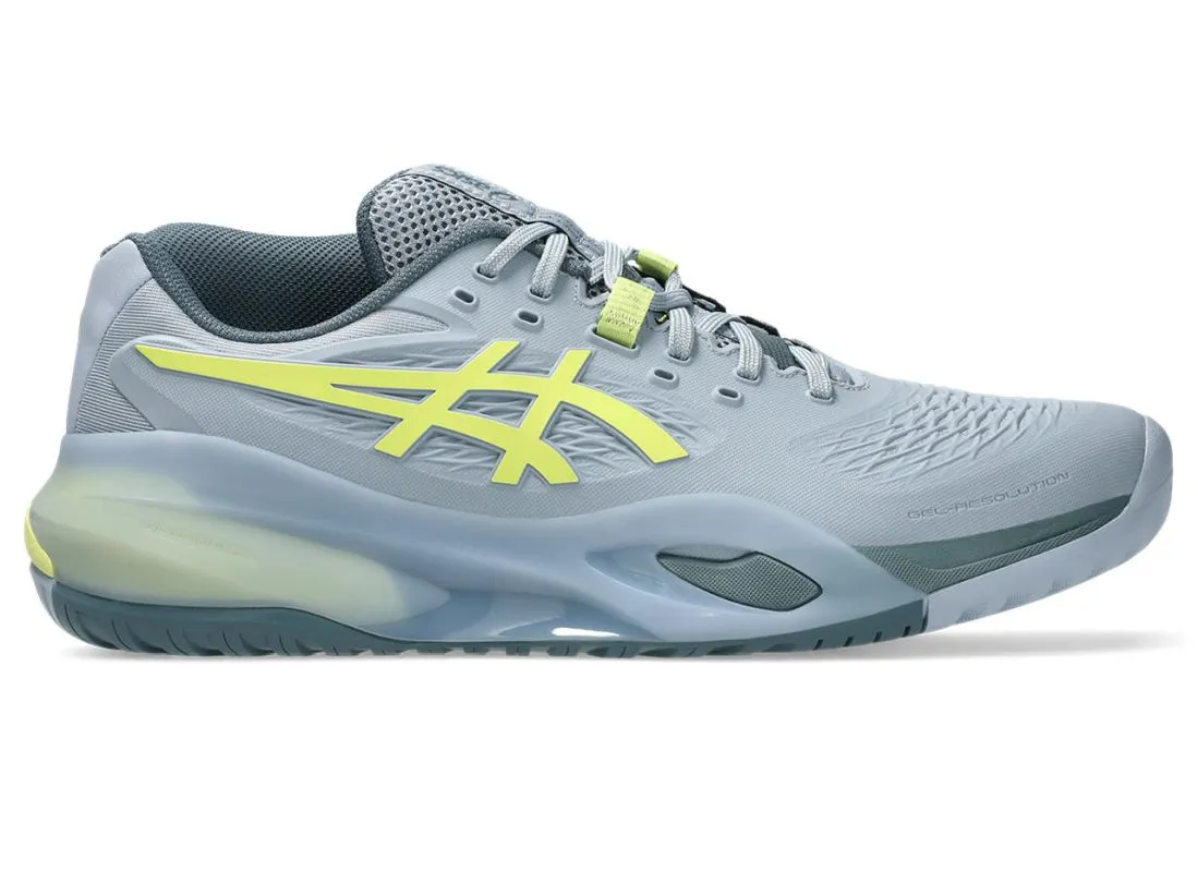 Asics Gel-Resolution X - grey blue/pistachio