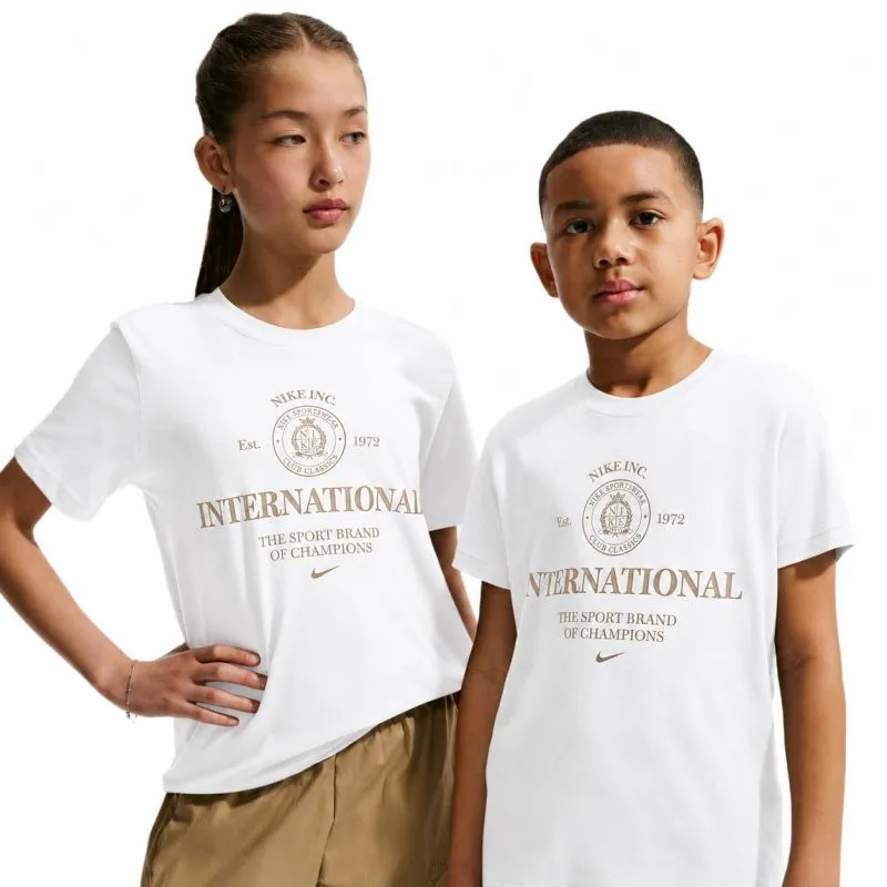 Nike Kids Sportwear Club Rules - white