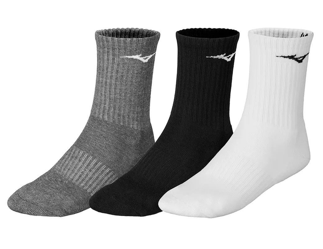 Mizuno DryLite Training 3P - white/black/melange
