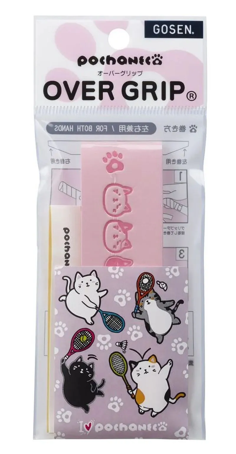 OVERGRIPKITTY-PINK Gosen Pochaneco Overgrip 1P
