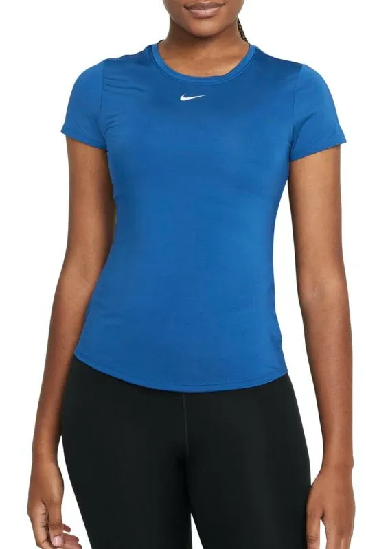 Nike One Dri-Fit SS Slim Top W - court blue/white