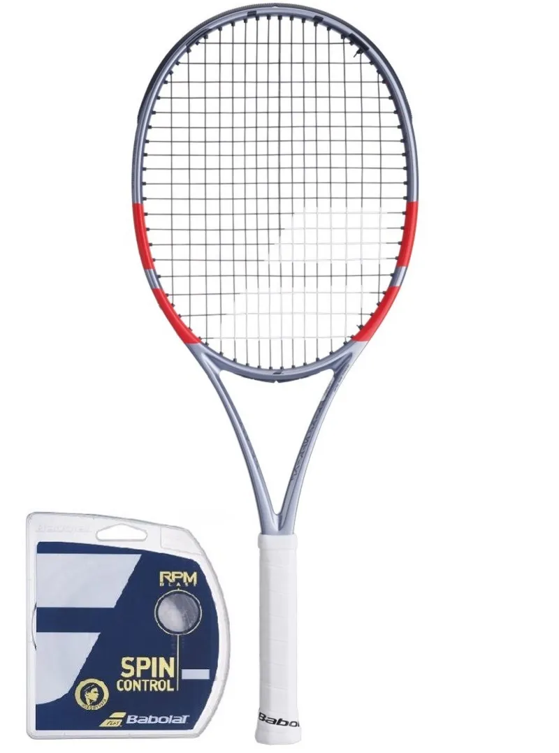 Babolat Pure Strike Team 4-gen - grey/fluo strike