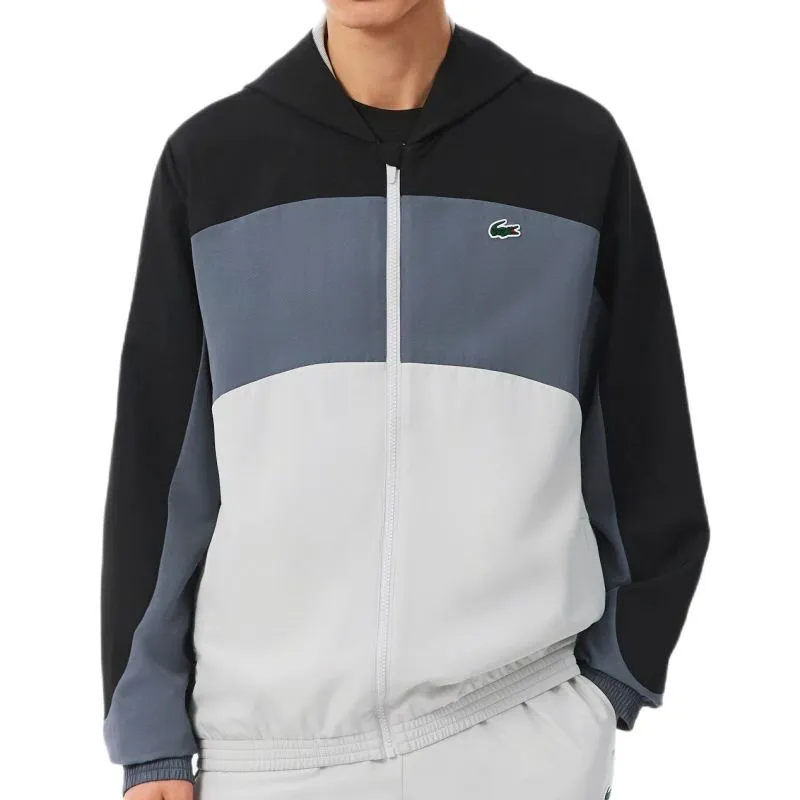 Lacoste Sport Colour-Block Track - grey/black