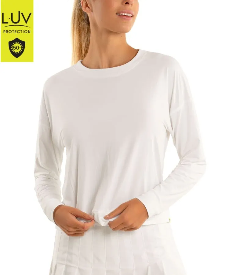 lucky-in-love-luv-hype-l-s-women-white-1 Lucky in Love Luv Hype L/S Women - white