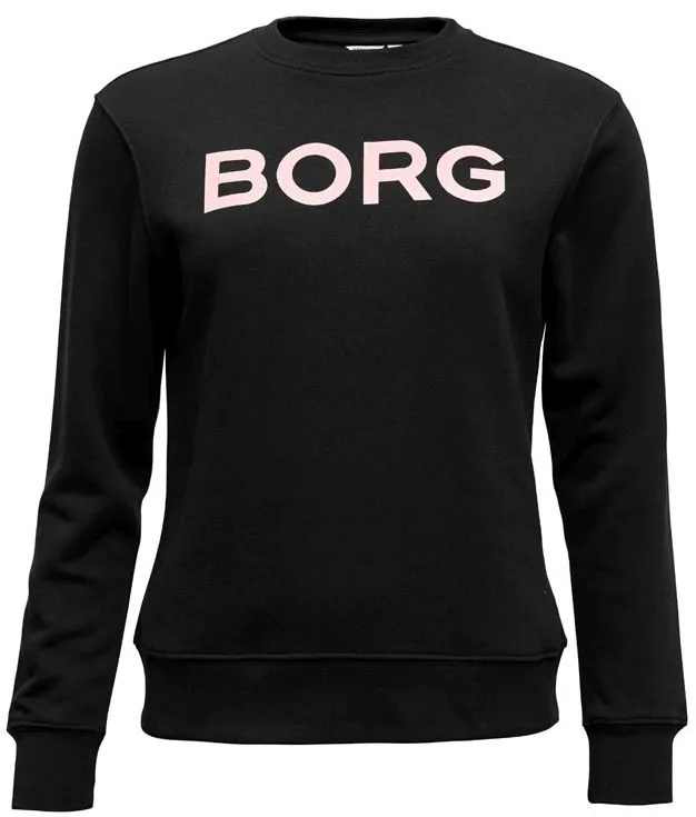 Björn Borg Crew W BB Logo - black beauty