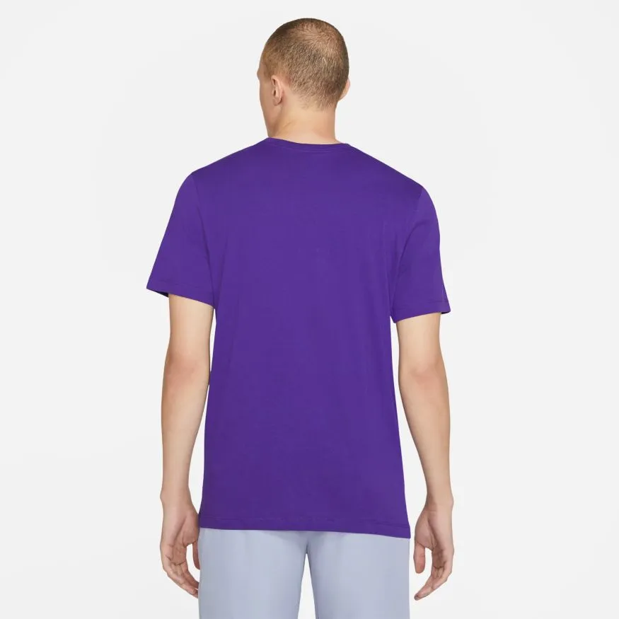 Nike Court Tee SSNL OZ M - court purple/white