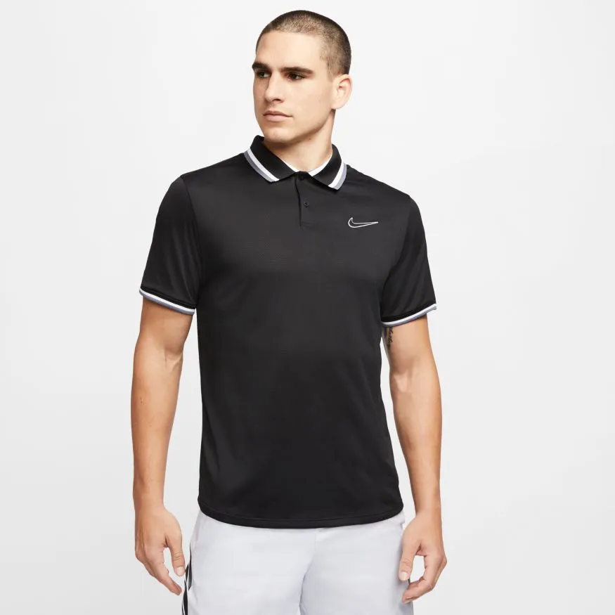 Nike Court Slam Polo PS NT - black/black