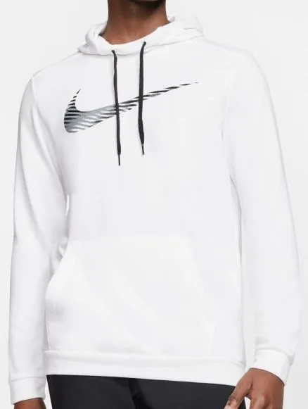 Nike Dry Hoodie Pullover Swoosh - white