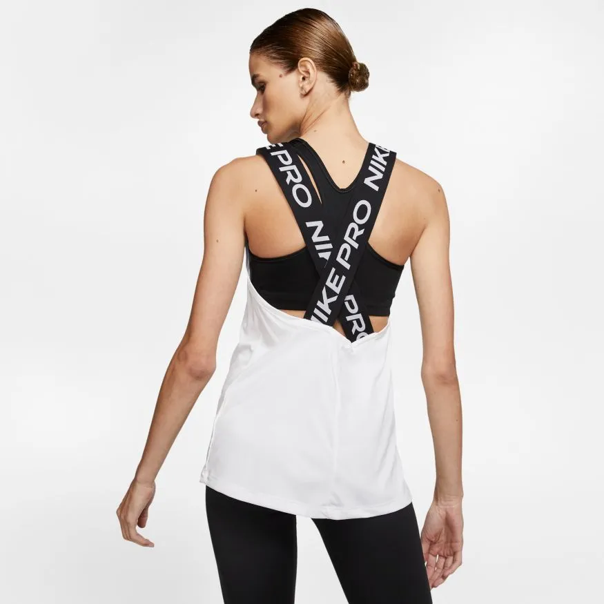 nike-pro-dry-elastika-tank-ess-white-black-4 Nike Pro Dry Elastika Tank ESS - white/black