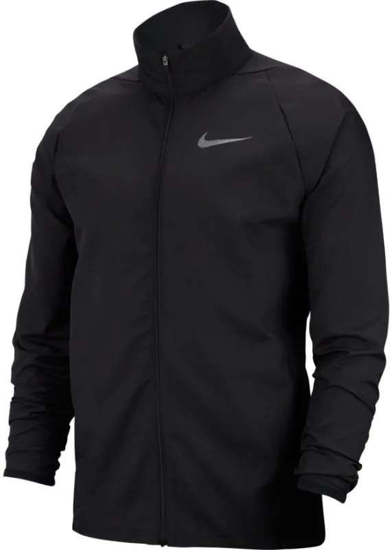 Nike Dry Team Woven Jacket - black/black/metallic hematite Nike Dry Team Woven Jacket - black/black/metallic hematite