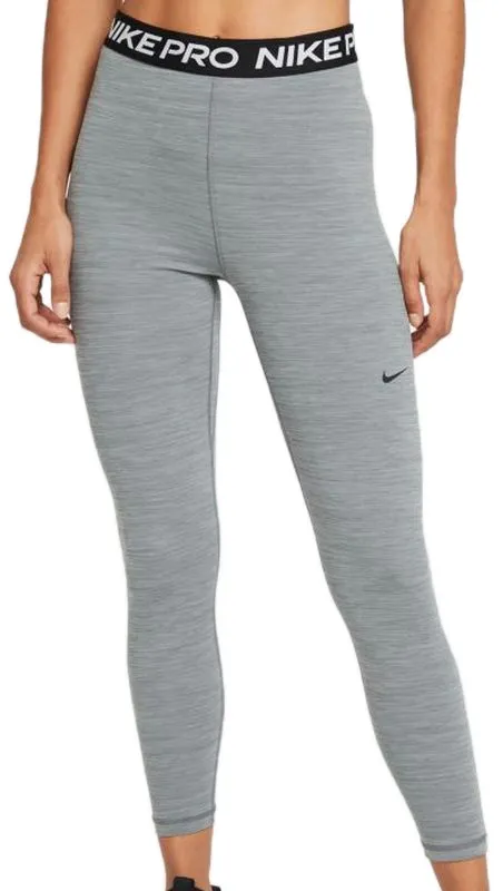 Nike Pro 365 Tight 7/8 Hi Rise W - smoke grey/htr/black/black Nike Pro 365 Tight 7/8 Hi Rise W - smoke grey/htr/black/black