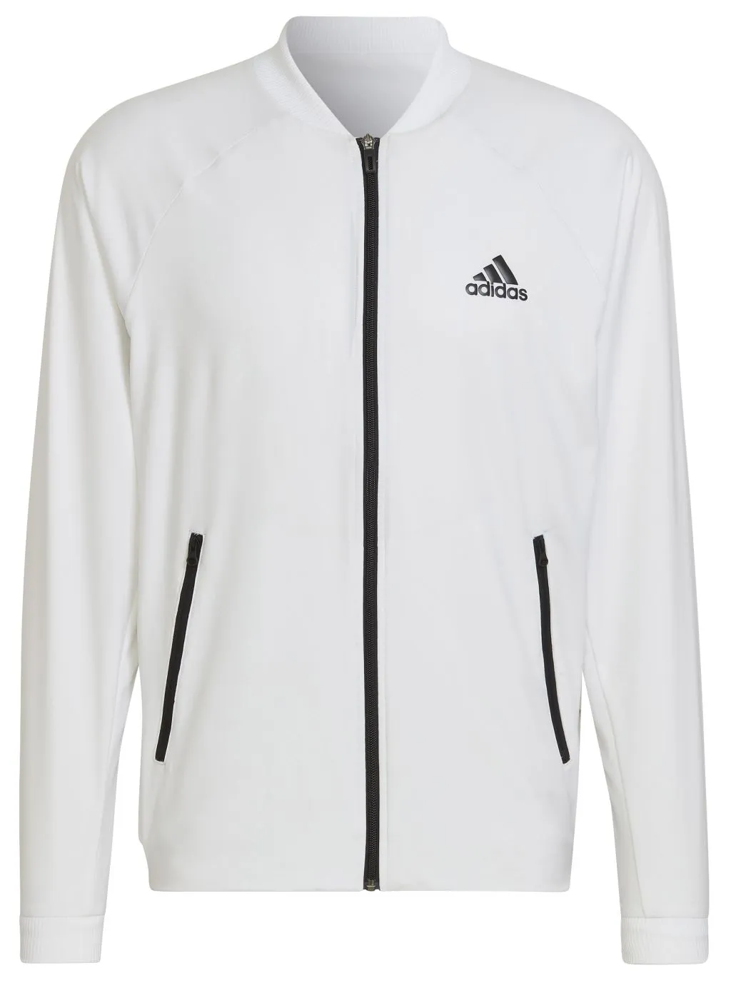 Adidas Men's Tennis Jacket - white/black 