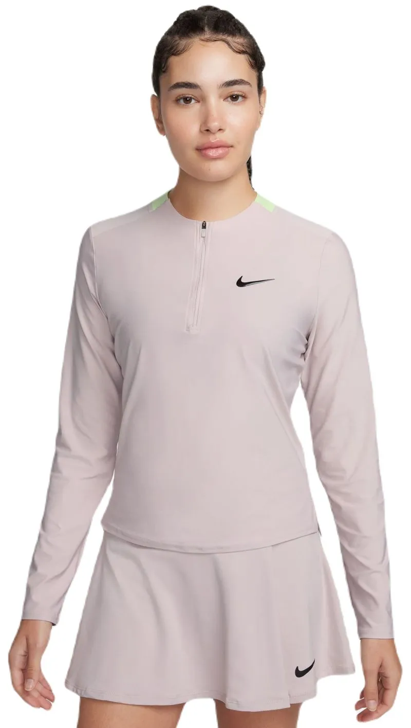Nike Court Advantage Dri-Fit 1/4-Zip Tennis Mid Layer Nike Court Advantage Dri-Fit 1/4-Zip Tennis Mid Layer