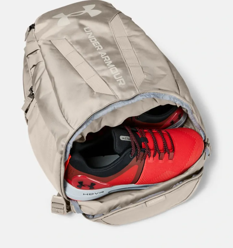 Under Armour Hustle 5.0 Backpack - brown