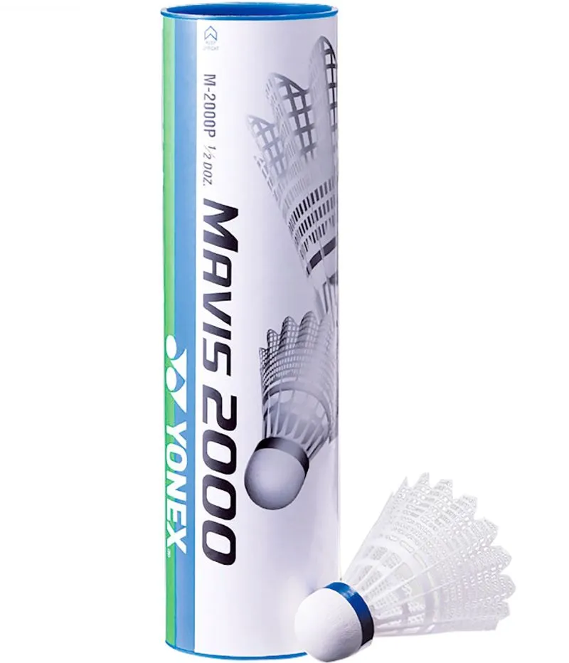 Yonex Mavis 2000 Nylon 6P - white