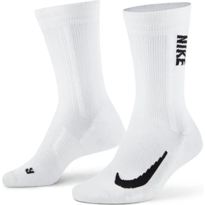 Nike Multiplier Max Crew 2P - white/black