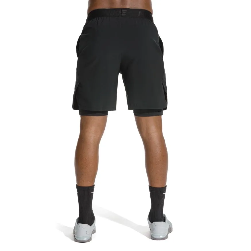 nike-pro-short-long-black-white-5 Nike Pro Short Long - black/white