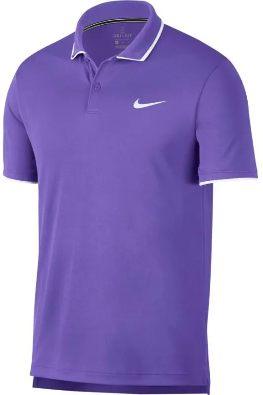 Nike Court Dry Team Polo - psychic purple/white/white