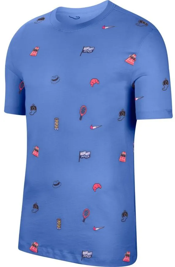 Nike Court Tee Roland Garros - royal pulse