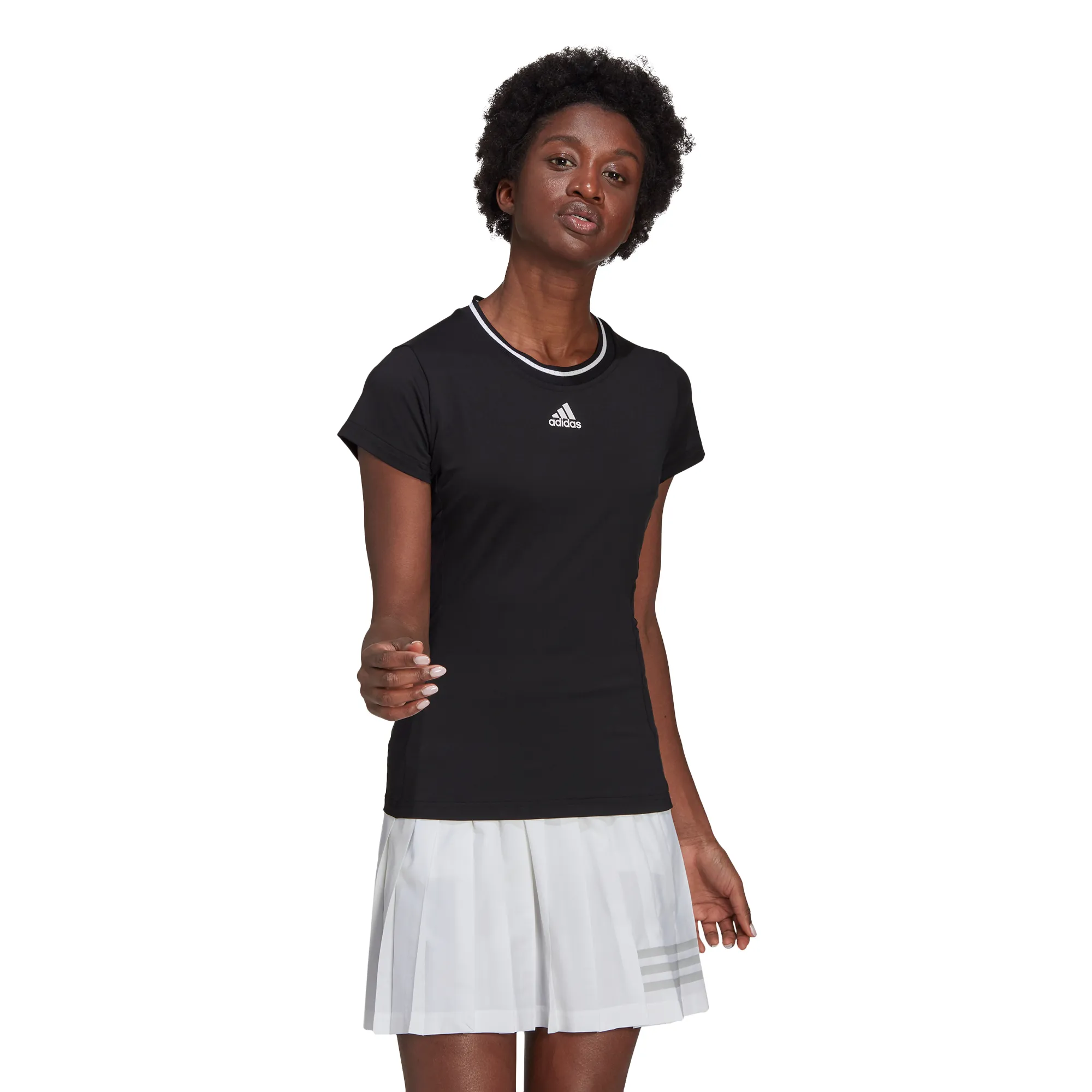 Adidas Freelift Tee W - black/white