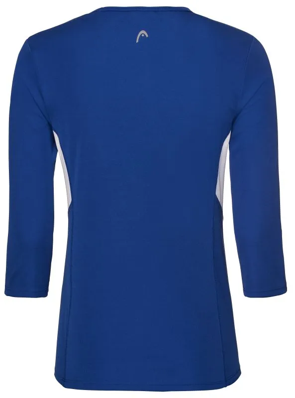 head-club-tech-3-4-shirt-w-royal-blue-2 Head Club Tech 3/4 Shirt W - royal blue