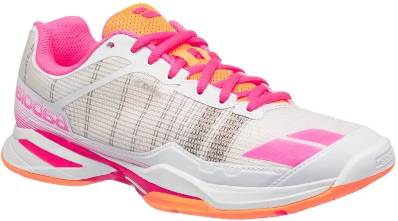 Babolat Jet Team All Court Woman - white/orange/pink