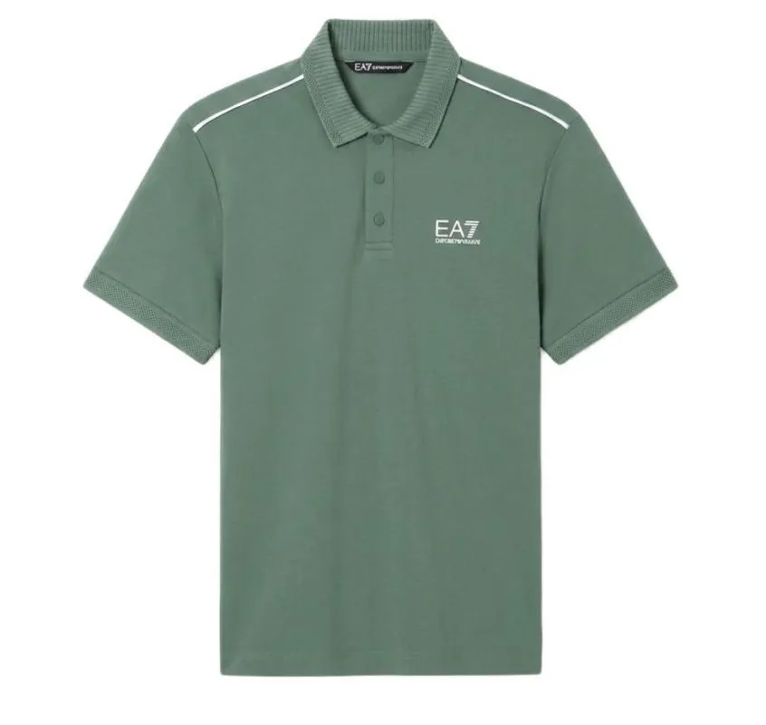 EA7 Tennis Pro Shirt In Ventus7 - laurel wreath EA7 Tennis Pro Shirt In Ventus7 - laurel wreath