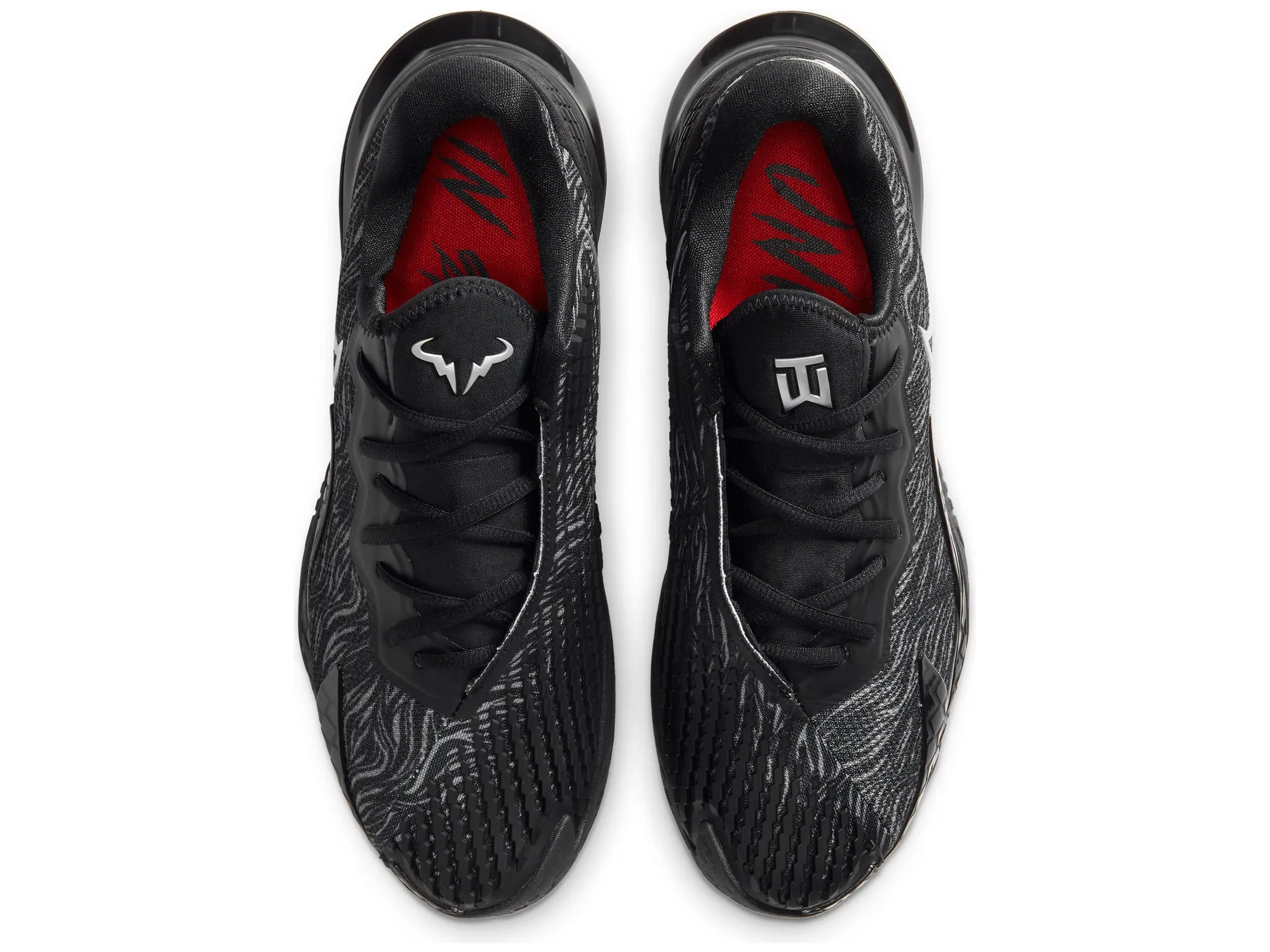 Nike Air Zoom Vapor Cage 4 - Rafa x Tiger Edition - black/metallic silver