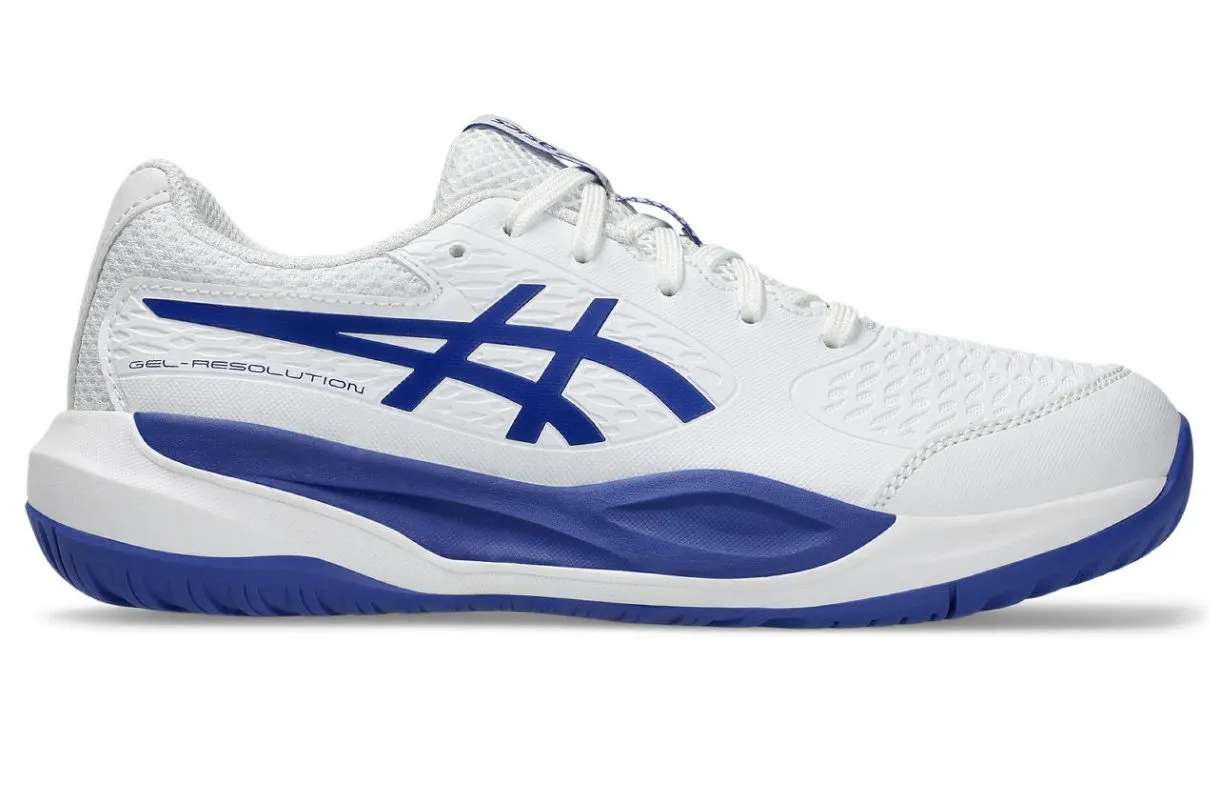 Asics Gel-Resolution X GS - white/dark cobalt Asics Gel-Resolution X GS - white/dark cobalt