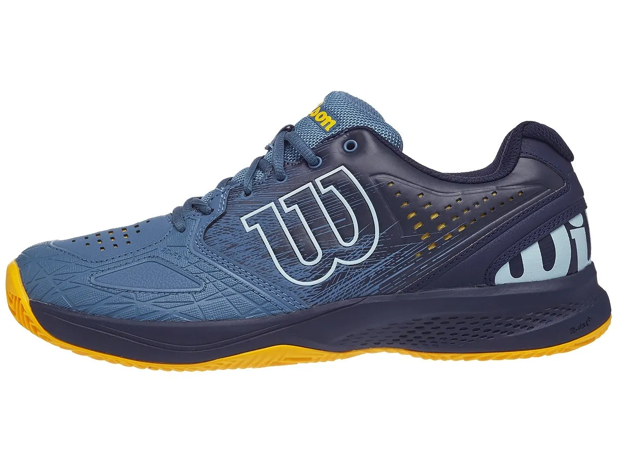 Wilson Kaos Comp 2.0 Clay Court - copen blue/peacoat/gold fusion
