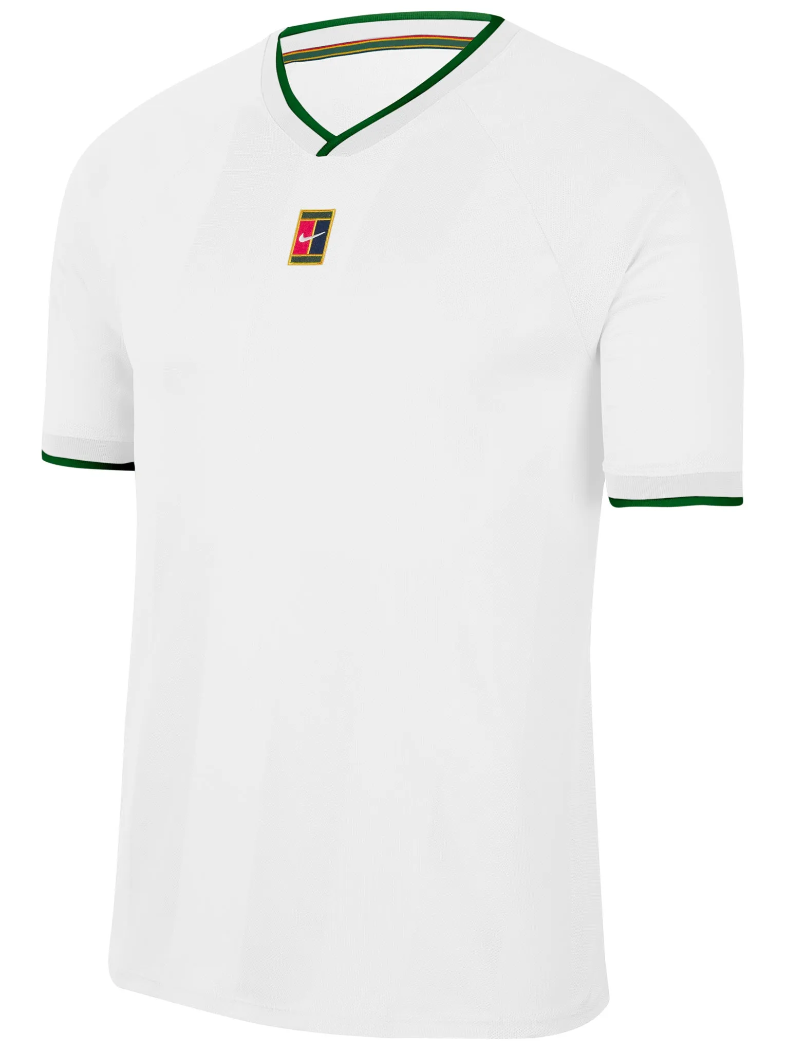 Nike Court Breathe Slam Top LN NT - white/gorge green Nike Court Breathe Slam Top LN NT - white/gorge green