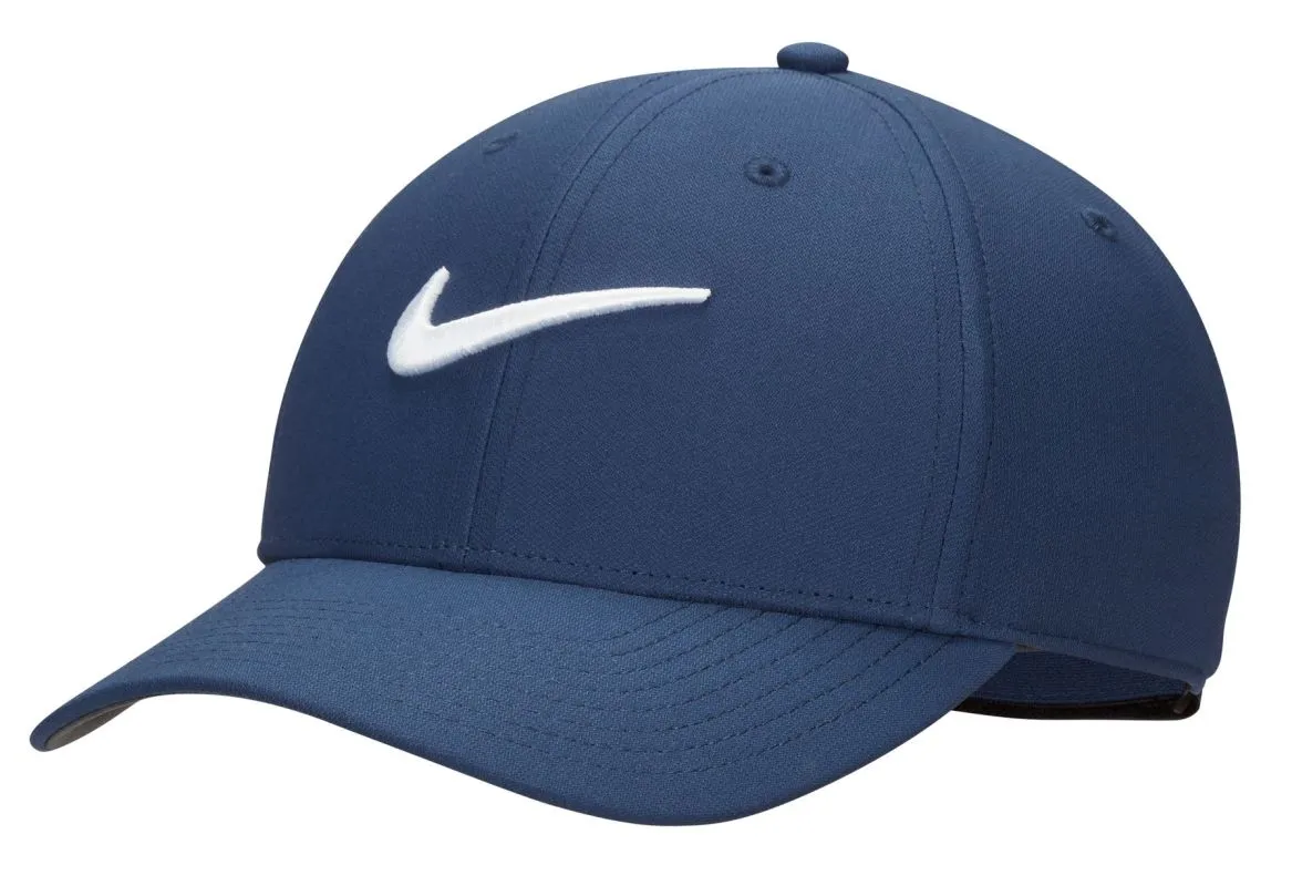 Nike Dri-Fit Club Structured Swoosh Cap - midnight navy/white Nike Dri-Fit Club Structured Swoosh Cap - midnight navy/white