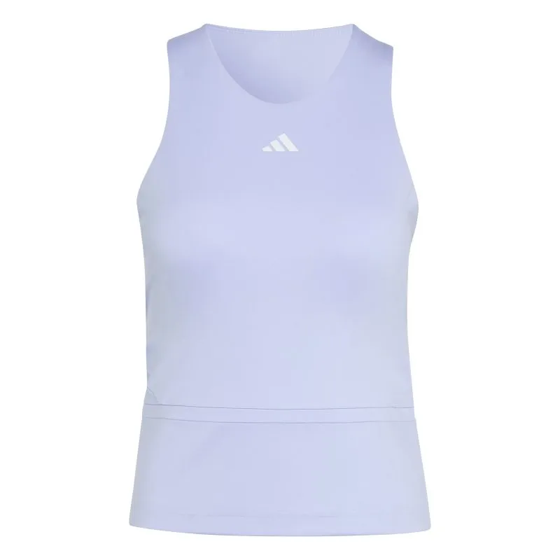 Adidas Climacool Mid-Length Y-Tank - violet tone/white