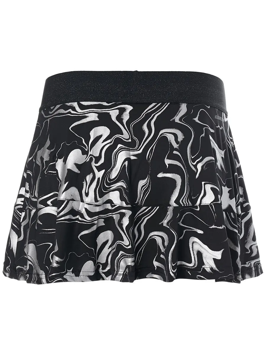 adidas-glam-on-tennis-skirt-black-silver-metallic-2 Adidas Glam On Tennis Skirt - black/silver metallic