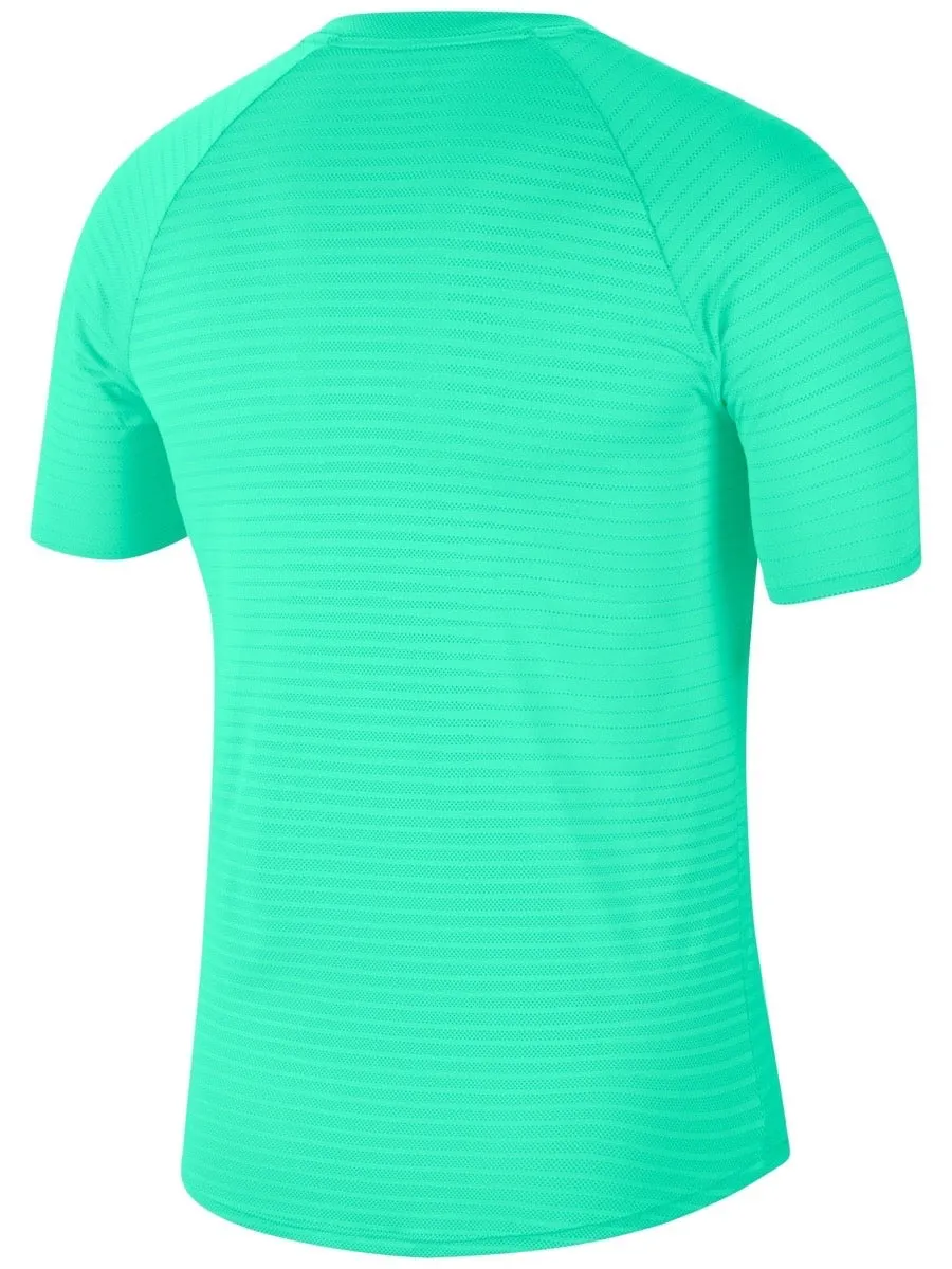 Nike Court Rafa Aeroreact Top SS Slam - green glow/thunder slam
