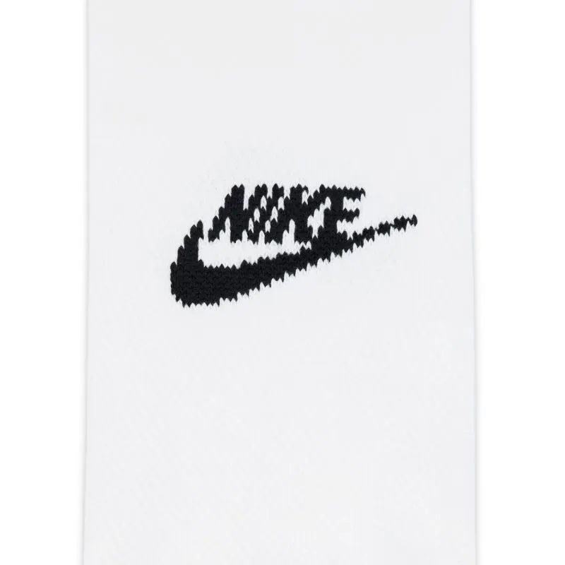 Nike Everyday Elevated No Show 3P - white/black