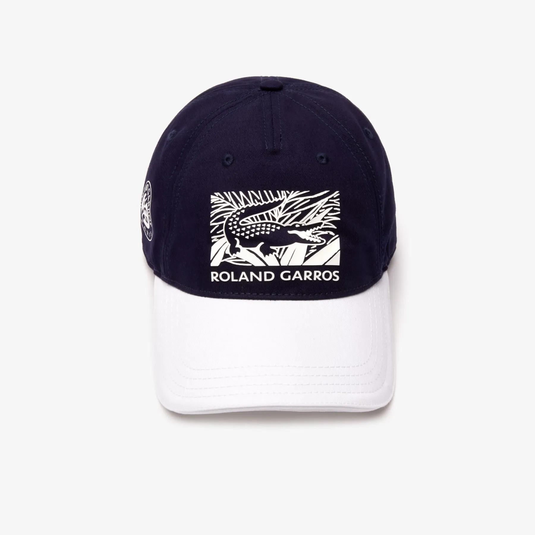 Lacoste Roland Garros Edition Printed Cap - navy/white