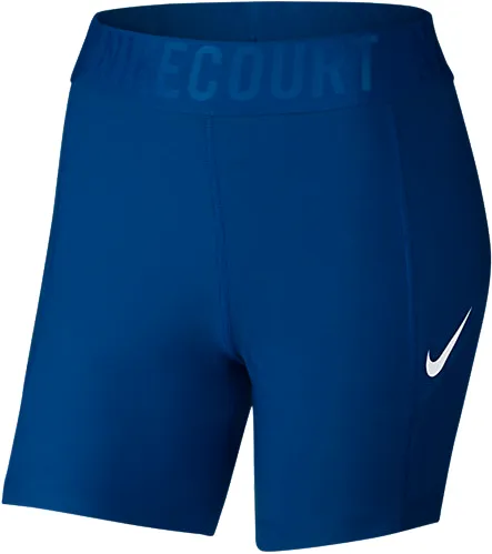 Nike Court Power Short BL 5" - blue jay/white