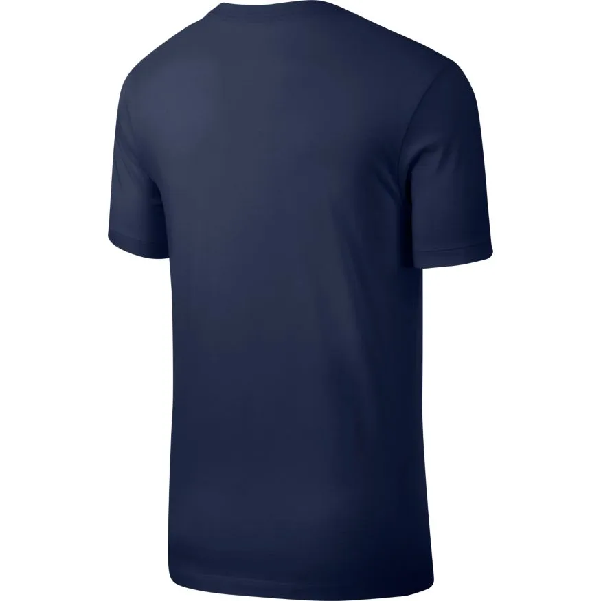 Nike NSW Club Tee M - midnight navy/white