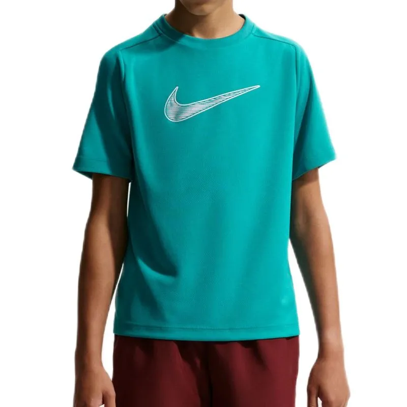 Nike Boys Dri-Fit Multi Short Sleeve - energy/white Nike Boys Dri-Fit Multi Short Sleeve - energy/white