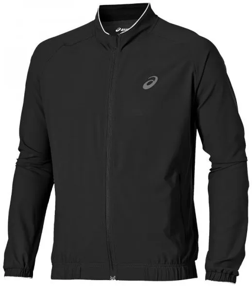 asics-club-woven-jacket-performance-black-white-1 Asics Club Woven Jacket - performance black/white