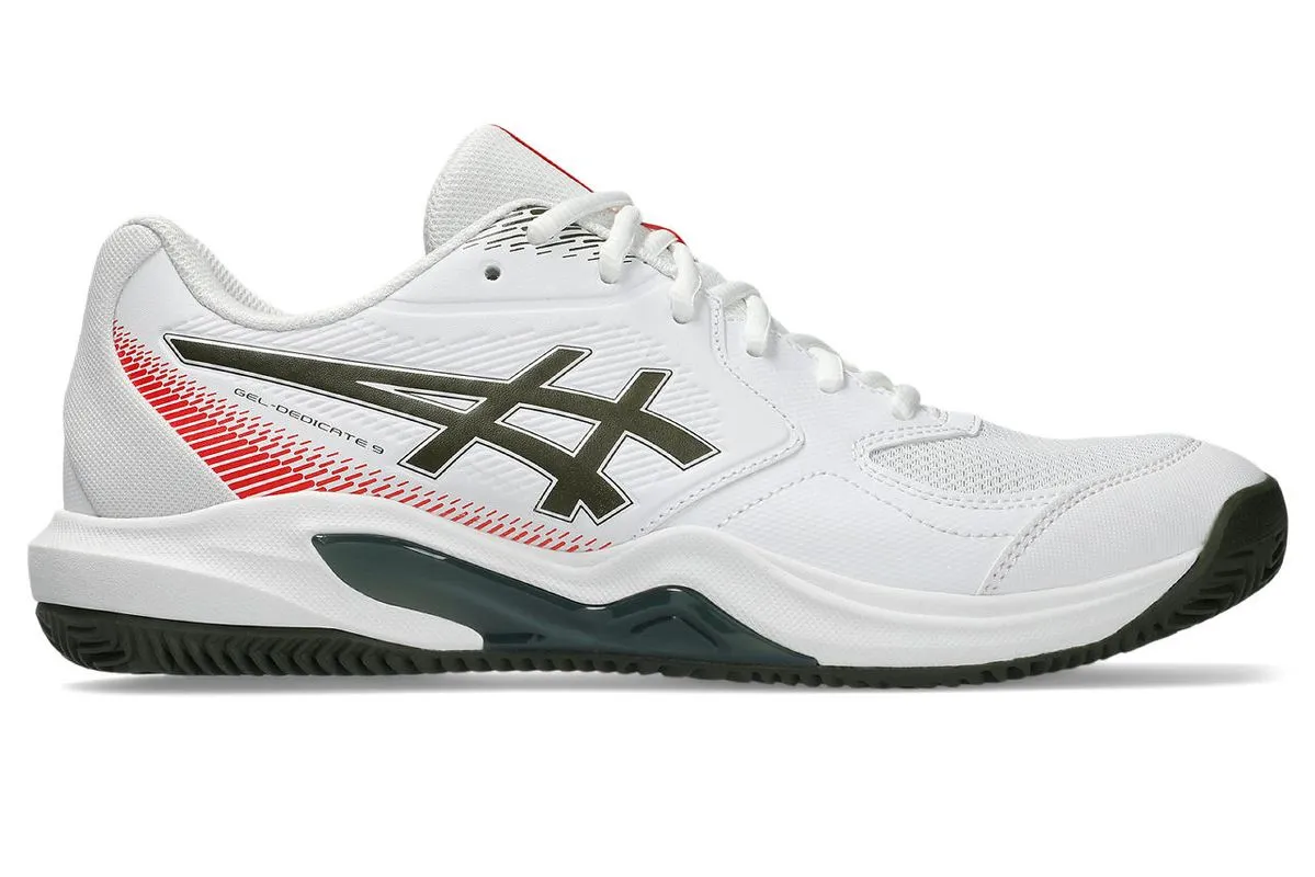 Asics Gel-Dedicate 9 Clay - white/vintage khaki