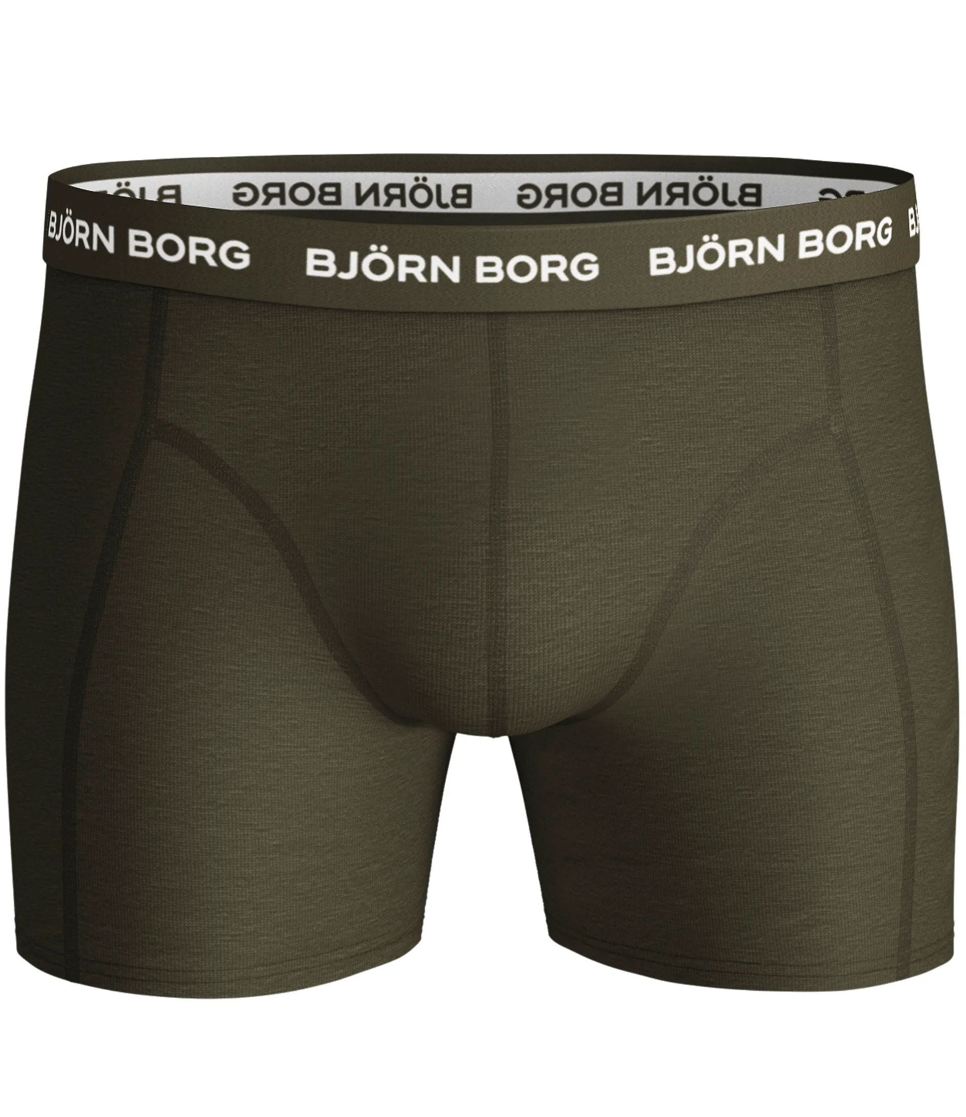 Björn Borg Shorts Sammy BB LA Flower - olive night