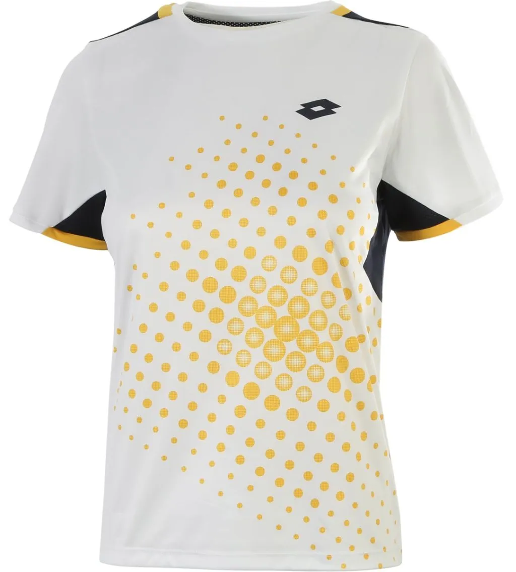 Lotto Top BIV II Tee 1 - bright white/navy blue Lotto Top BIV II Tee 1 - bright white/navy blue