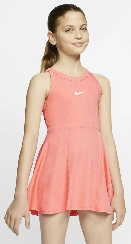 Nike Court Dry Dress - sunblush/white