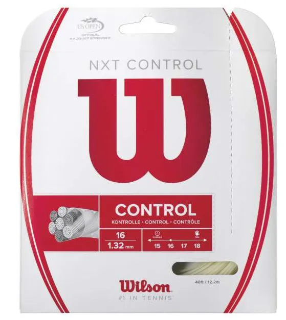 Naciąg Tenisowy Wilson NXT Control (12,2 m) # 1.32 mm
