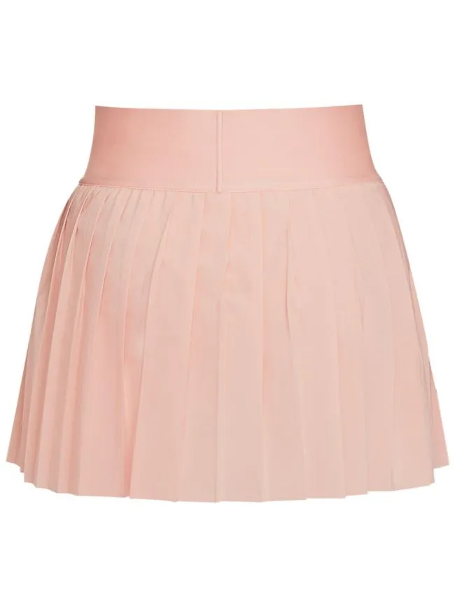 Nike Court Dri-Fit Advantage Skirt Pleated W - arctic orange/arctic orange/black