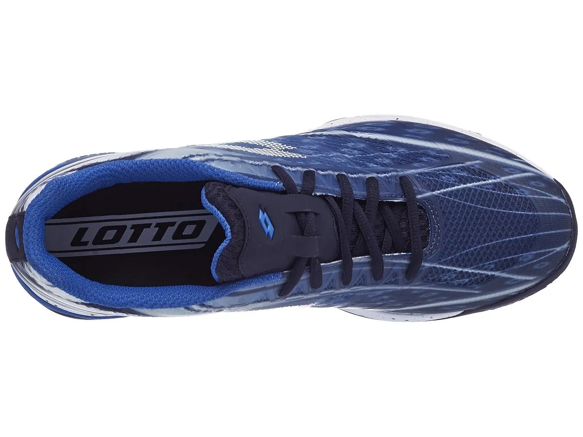 Lotto Mirage 300 Clay - navy blue/all white