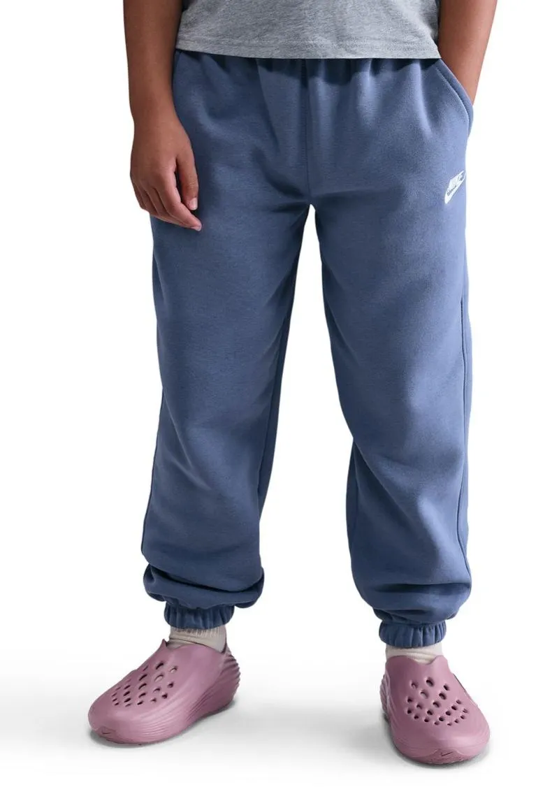 Nike Kids Sportswear Club Fleece Loose - world indigo/world indigo/white 